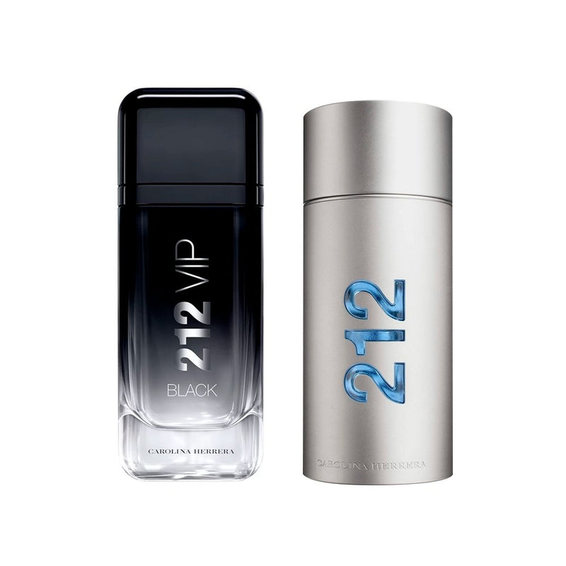 Combo de Perfumes Masculinos 212 VIP Black e 212 MEN